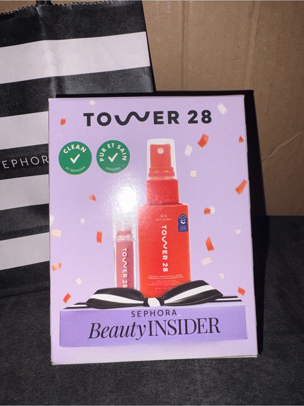 Tower 28 Sephora Beauty Insider SOS Spray + Lip Jelly Set
